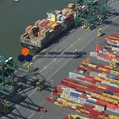 Zollabfertigung Seefracht Spediteur Internationales Versand von China nach Südamerika