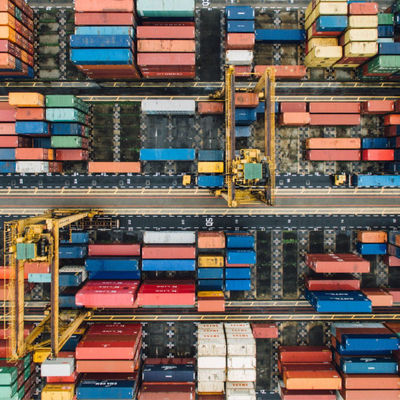 Seecontainerschifffahrt aus China