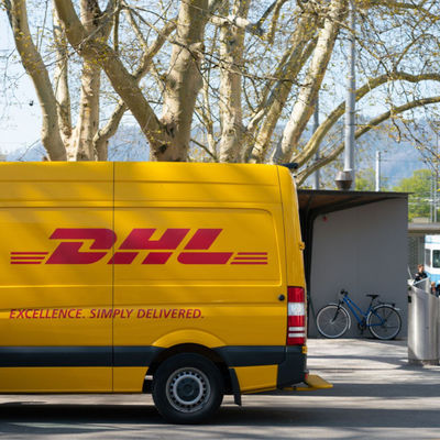 China Tracking Express Kurierdienste Spediteure Fracht DHL Internationale Schifffahrt